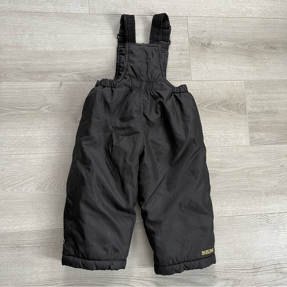 Pacific Trail Black snow bib- Girls Size 24m/2T - Picture 2 of 7